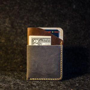 Slim Handmade Card Wallet